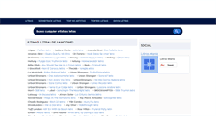 Desktop Screenshot of letrasmania.com